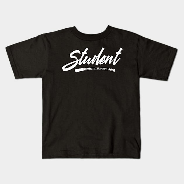 Studying University Student Study College Kids T-Shirt by dr3shirts